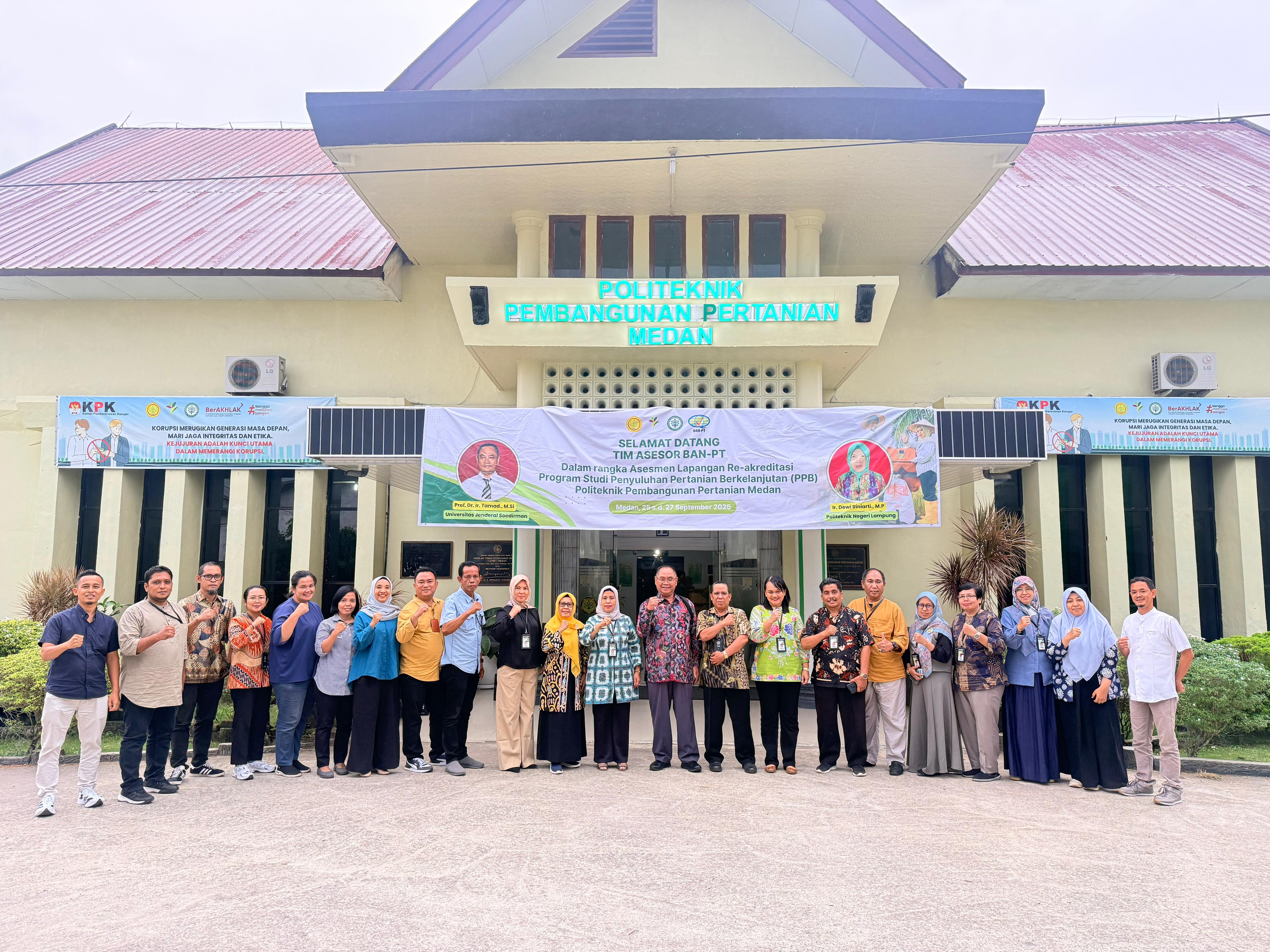 Tingkatkan Kualitas Pendidikan, Polbangtan Kementan Gelar Asesmen Lapangan Reakreditasi Program Studi PPB