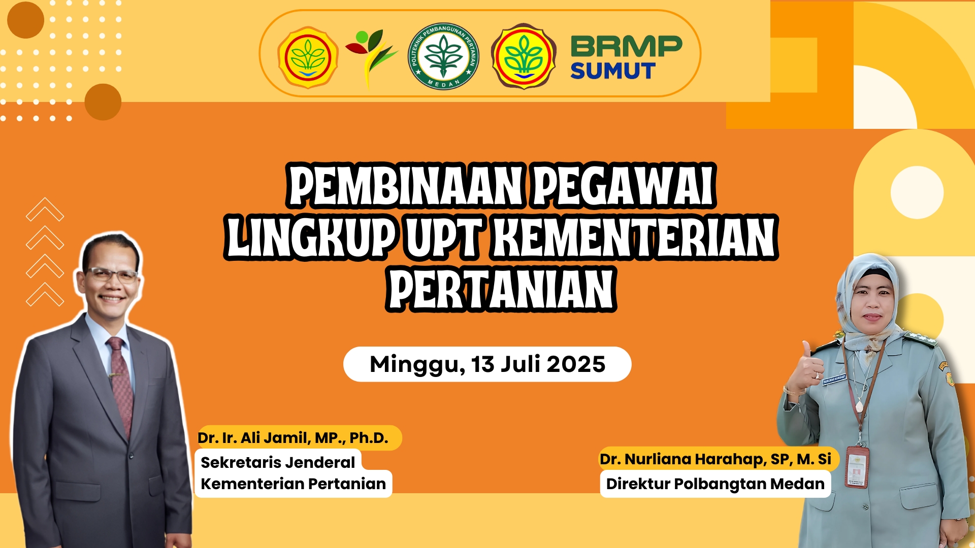 Pembinaan Pegawai Polbangtan Medan