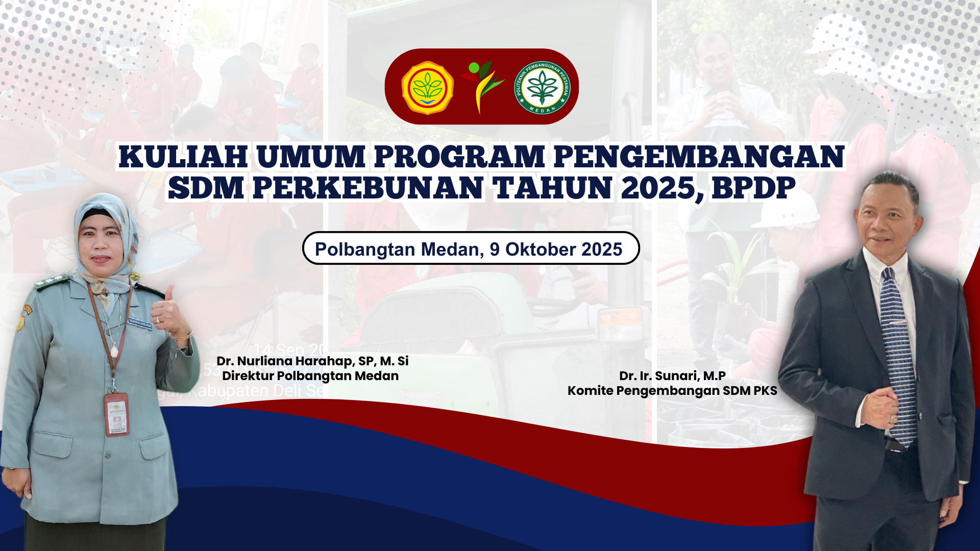 Kuliah Umum Program Pengembangan SDM Perkebunan tahun 2025, BPDP